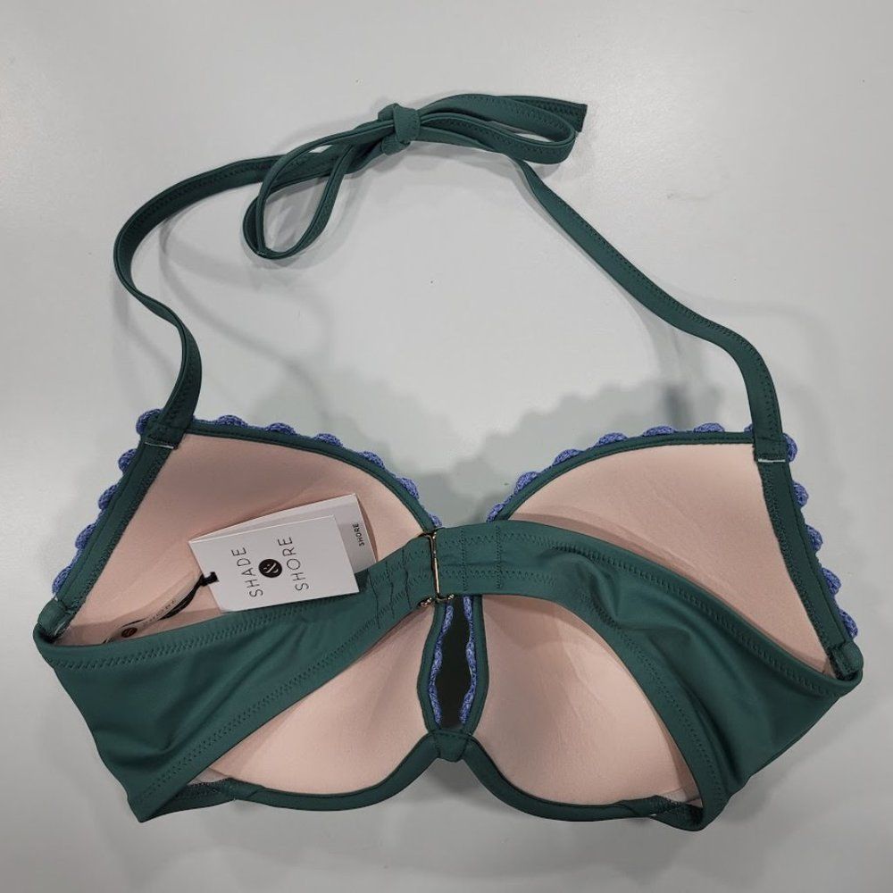 Shade & Shore Sage Crochet Bikini Top - Picture 9 of 10